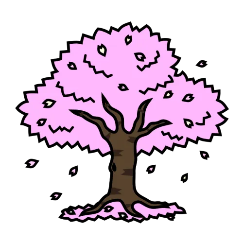 Sakura tree