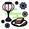 Bonbori hishimochi