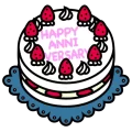 Anniversary cake