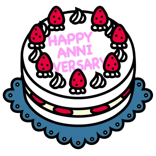 Anniversary cake