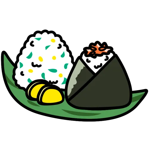 Onigiri wakame sake