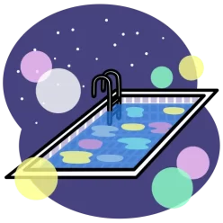 Night pool
