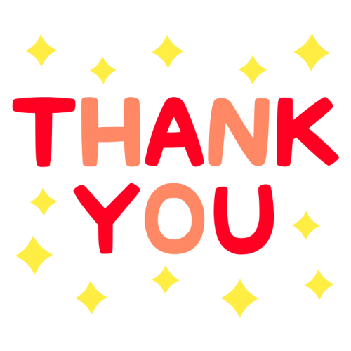 Thank youのイラスト