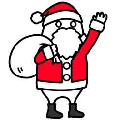 Christmas santa