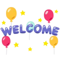 Welcome text
