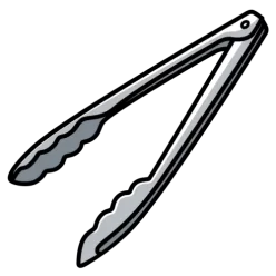 Pan tongs