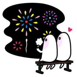 Uchiagehanabi couple