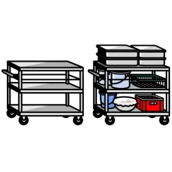 Kyusyoku cart