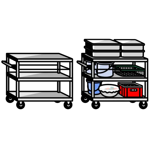 Kyusyoku cart