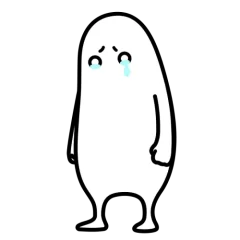 Crying person